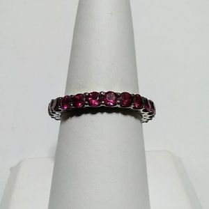 Rhodolite Garnet Ring